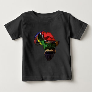 T-shirt Pour Bébé Afrique