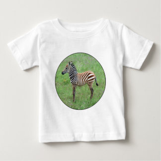 T-shirt Pour Bébé Afrique Ngorongoro Baby Zebra