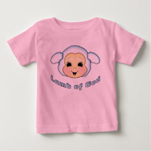 T-shirt Pour Bébé Agneau de Dieu