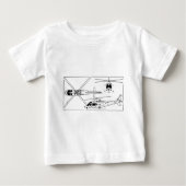 T-shirt Pour Bébé Agusta 109 (Devant)