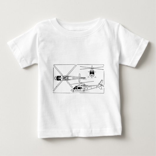 T-shirt Pour Bébé Agusta 109 (Devant)