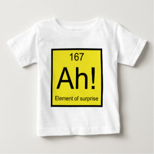 T-shirt Pour Bébé Ah ! Élément de surprise