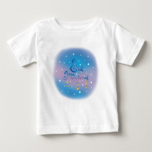 T-shirt Pour Bébé Aïd Moubarak (Devant)
