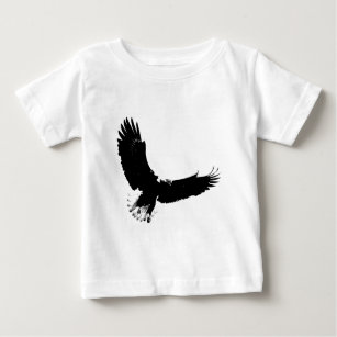 T-shirt Pour Bébé Aigle de Bald en vol