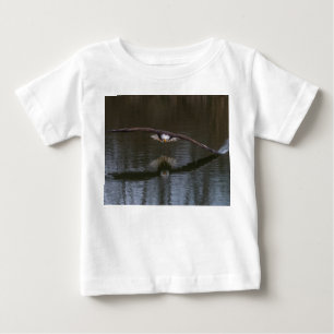 T-shirt Pour Bébé Aigle de Bald en vol