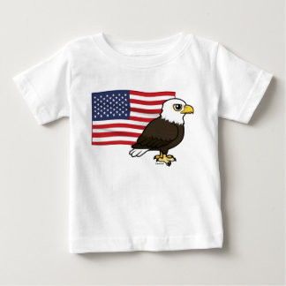 T-shirt Pour Bébé Aigle patriotique