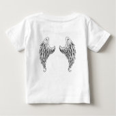 T-shirt Pour Bébé Ailes d'ange (Dos)
