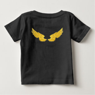 T-shirt Pour Bébé Ailes de l'Ange d'Or