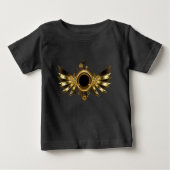 T-shirt Pour Bébé Ailes de Steampunk (Devant)