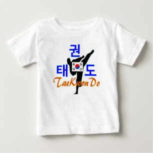 T-shirt Pour Bébé ☯ Aimer ✔ Martial Coréen-TaeKwonDo Baby Tutu