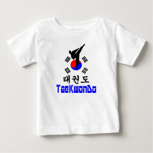T-shirt Pour Bébé ☯ Aimer ✔ Martial Coréen-TaeKwonDo fabuleux