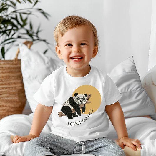 T-shirt Pour Bébé Aimer pendre