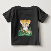 T-shirt Pour Bébé aimez la faune Tigre Bébé (Dos)