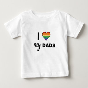 T-shirt Pour Bébé Aimez vos papas