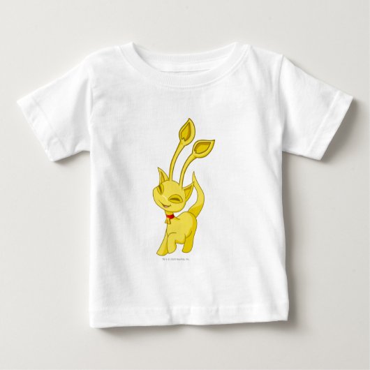 T-shirt Pour Bébé Aisha Gold (Devant)