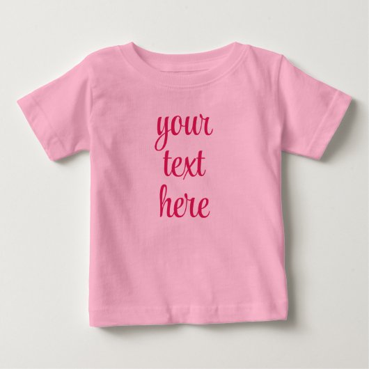 T-shirt Pour Bébé Ajouter un texte Télécharger une image Modèle d'im (Devant)