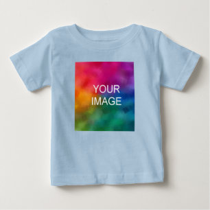 T-shirt Pour Bébé Ajoutez Votre Texte Télécharger Photo Jersey Fin B