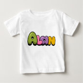 T-shirt Pour Bébé Alan (Devant)