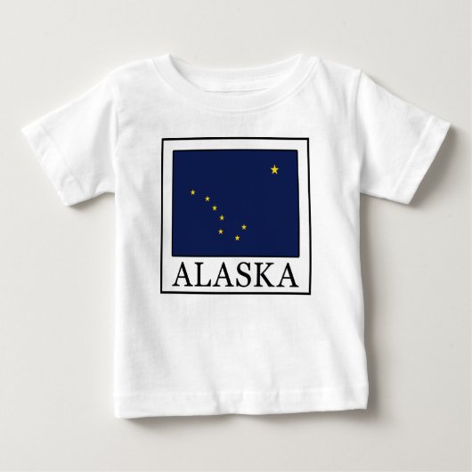 T-shirt Pour Bébé Alaska (Devant)