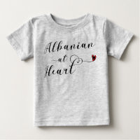 Albanais Au Tee - shirt Du Coeur, Albanie