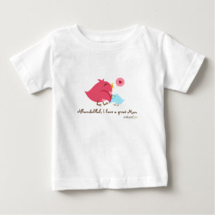 T-shirt Pour Bébé Alhamdulillah, j'ai le grand tee - shirt d'un béb