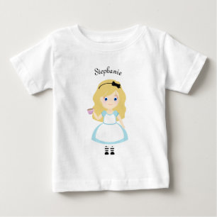 T-shirt Pour Bébé Alice et sa soirée de thé