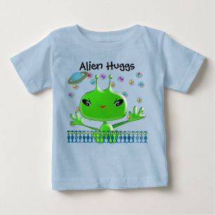 T-shirt Pour Bébé Alien Ultra mignon