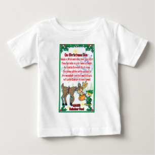 T-shirt Pour Bébé Alimentation Magique Reindeer