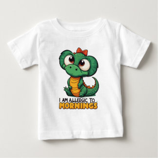 T-shirt Pour Bébé Allergie matinale