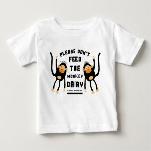 T-shirt Pour Bébé Allergies du lait - Syndrome d'entérocolite - Alle