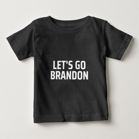 T-shirt Pour Bébé allons à brandon (Devant)