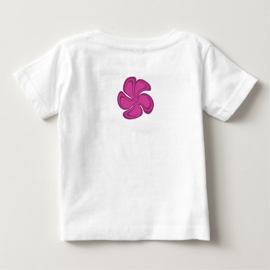 T-shirt Pour Bébé Aloha Honeys (Dos)