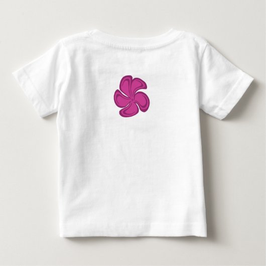 T-shirt Pour Bébé "Aloha Honeys" bébé Tee (Dos)