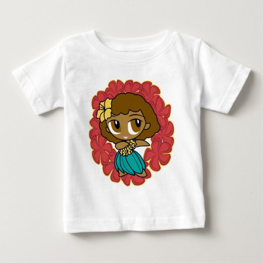 T-shirt Pour Bébé "Aloha Honeys" bébé Tee (Devant)