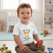 T-shirt Pour Bébé Alphabet animal X pour Xenarthra