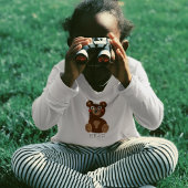 T-shirt Pour Bébé Alphabet des Animaux B pour Ours