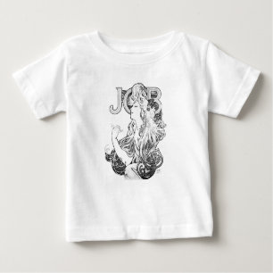 T-shirt Pour Bébé Alphonse Mucha JOB ISOGS