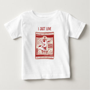 T-shirt Pour Bébé Amateur de soupe à queue d'Ox