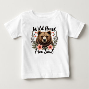 T-shirt Pour Bébé Âme sans coeur sauvage