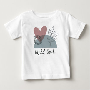 T-shirt Pour Bébé Âme Sauvage