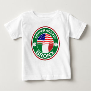 T-shirt Pour Bébé Américain italien d'avenue Bronx d'Arthur