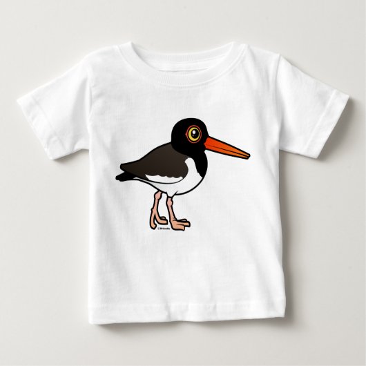 T-shirt Pour Bébé American Oystercatcher (Devant)