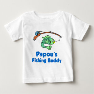 T-shirt Pour Bébé Ami de la pêche de Papou