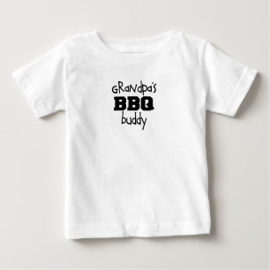 T-shirt Pour Bébé Ami du BBQ du grand-papa