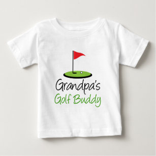 T-shirt Pour Bébé Ami du golf du grand-papa