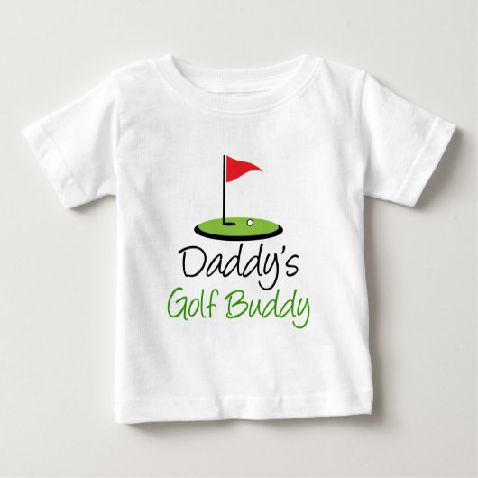 T-shirt Pour Bébé Ami du golf du papa (Devant)