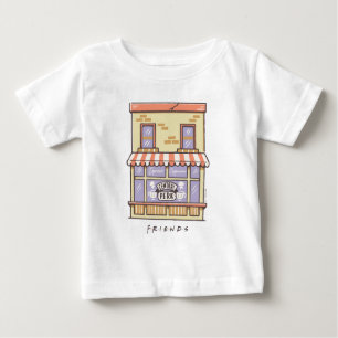 T-shirt Pour Bébé AMIS™ Central Perk Cartoon Coffee Shop
