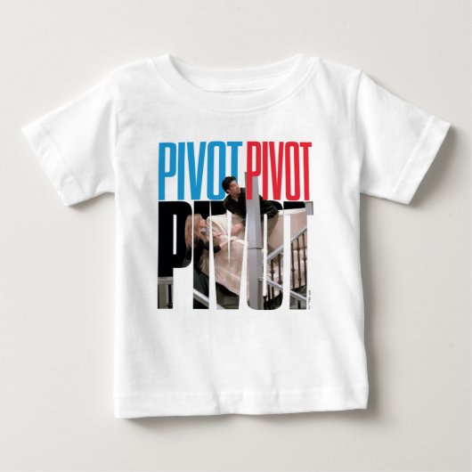 T-shirt Pour Bébé AMIS™ | Citation PIVOT PIVOT PIVOT (Devant)