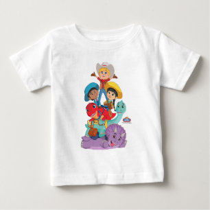 T-shirt Pour Bébé Amis du Ranch Dino