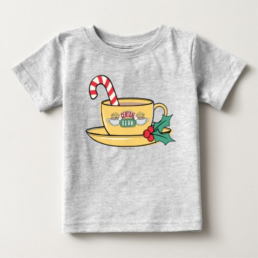 T-shirt Pour Bébé AMIS™ | Musique de vacances Perk Central (Devant)